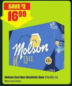 FreshCo Molson Exel Non-Alcoholic Beer offer