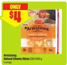 FreshCo Armstrong Natural Cheese Slices offer