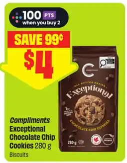 FreshCo Compliments Exceptional Chocolate Chip Cookies offer