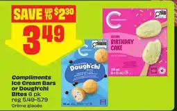FreshCo Compliments Ice Cream Bars or Dough'chi Bites offer
