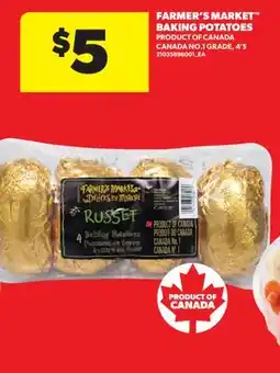 Real Canadian Superstore FARMER'S MARKET BAKING POTATOES, 4'S offer