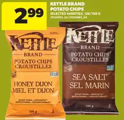 Real Canadian Superstore KETTLE BRAND POTATO CHIPS, 156/198 G offer