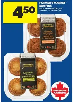Real Canadian Superstore FARMER'S MARKET MUFFINS, 4'S offer