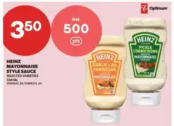 Real Canadian Superstore HEINZ MAYONNAISE STYLE SAUCE offer