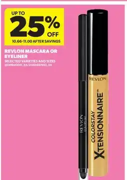 Real Canadian Superstore REVLON MASCARA OR EYELINER offer