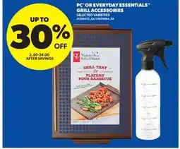 Real Canadian Superstore PC OR EVERYDAY ESSENTIALS GRILL ACCESSORIES offer
