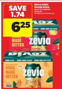 Real Canadian Superstore ZEVIA ZERO SUGAR SODA offer
