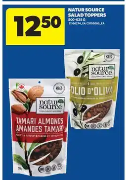 Real Canadian Superstore NATUR SOURCE SALAD TOPPERS offer