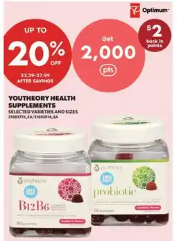 Real Canadian Superstore YOUTHEORY HEALTH SUPPLEMENTS offer