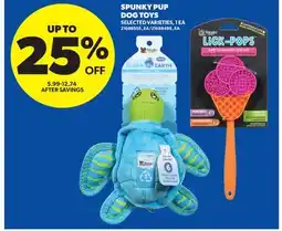 Real Canadian Superstore SPUNKY PUP DOG TOYS, 1 EA offer