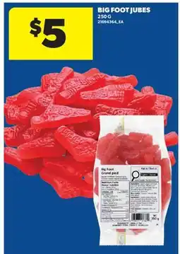 Real Canadian Superstore BIG FOOT JUBES offer