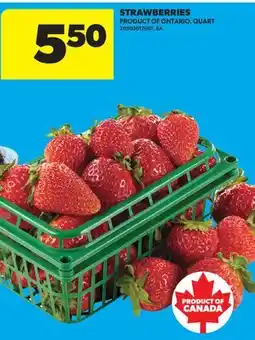 Real Canadian Superstore STRAWBERRIES, QUART offer
