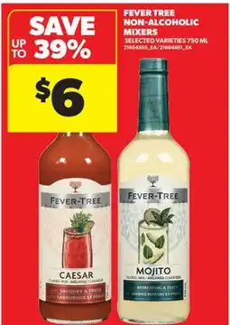 Real Canadian Superstore FEVER TREE NON-ALCOHOLIC MIXERS offer