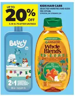 Real Canadian Superstore KIDS HAIR CARE offer