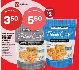 Real Canadian Superstore SNACK FACTORY PRETZEL CRISPS offer