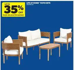 Real Canadian Superstore LIFE AT HOME PATIO SETS offer