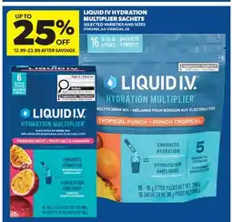 Real Canadian Superstore LIQUID IV HYDRATION MULTIPLIER SACHETS offer
