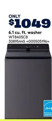 RONA LG 6.1 cu. ft. washer offer