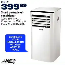 RONA Arctic King 3-in-1 portable air conditioner offer