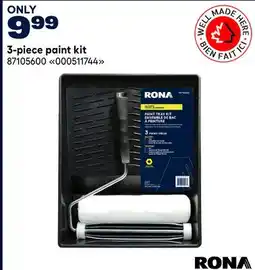 RONA RONA 3-piece paint kit offer