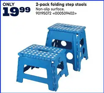 RONA 2-pack folding step stools offer