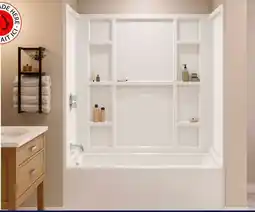 RONA MAAX Interflo tub/shower wall kit, 60 x 30 x 60 offer