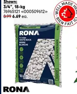 RONA RONA decorative stones offer