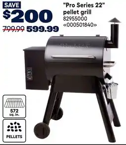RONA Traeger Pro Series 22 pellet grill offer