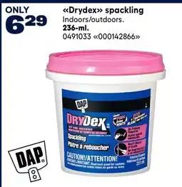 RONA DAP 236-ml. Drydex spackling offer