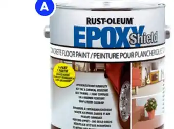 RONA All Rocksolid and Epoxyshield floor coating offer