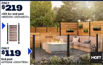 RONA Kit A end post offer