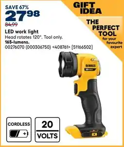 RONA Dewalt LED work light offer