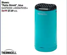 RONA THERMACELL mosquito repellents Patio Shield, blue offer