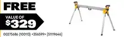 RONA DEWALT Adjustable Aluminum Mitre Saw Stand offer