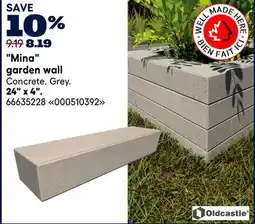 RONA OLDCASTLE Mina garden wall 24 x 4 offer