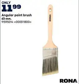 RONA RONA Angular paint brush 63-mm offer