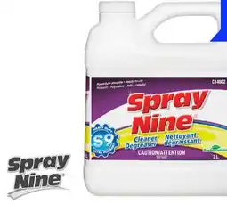 RONA Spray Nine S9 heavy duty cleaner degreaser offer