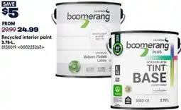 RONA Laurentide Recycled interior paint offer