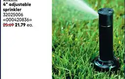 RONA RAIN BIRD 4 adjustable sprinkler offer