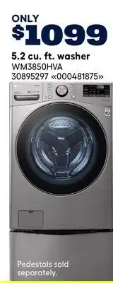 RONA LG 5.2 cu. ft. washer offer
