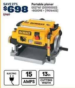 RONA DeWalt Portable Planer offer