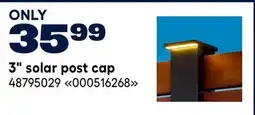 RONA 3 solar post cap offer