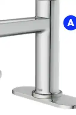 RONA Chrome finish Rinza bathroom faucets and accessories offer