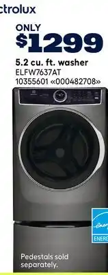 RONA Electrolux 5.2 cu. ft. washer offer