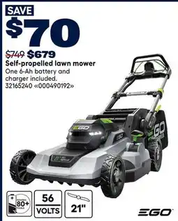 RONA EGO Self-propelled lawn mower offer