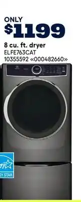 RONA Electrolux 8 cu. ft. dryer offer