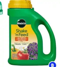RONA 2.04-kg. MIRACLE GRO plant fertilizers offer