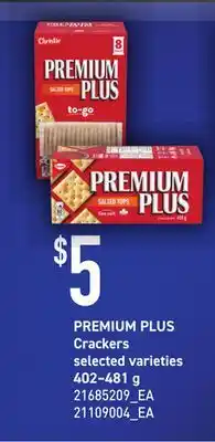Independent Grocer PREMIUM PLUS CRACKERS offer