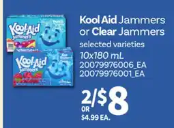 Independent Grocer KOOL AID JAMMERS OR CLEAR JAMMERS offer