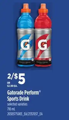 Independent Grocer GATORADE PERFORM SPORTS DRINK offer